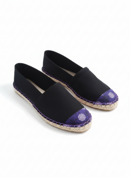 Midnight Indigo Espadrille